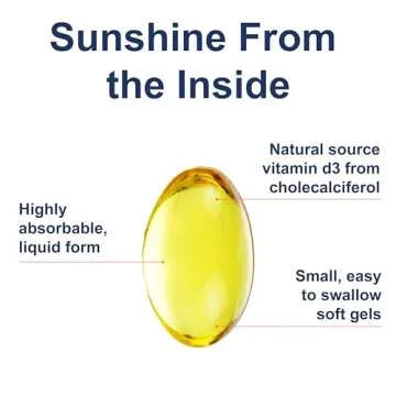 Carlson Vitamin D3 - 2000 IU for Bone & Immune Health