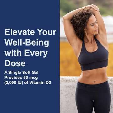 Carlson Vitamin D3 - 2000 IU for Bone & Immune Health