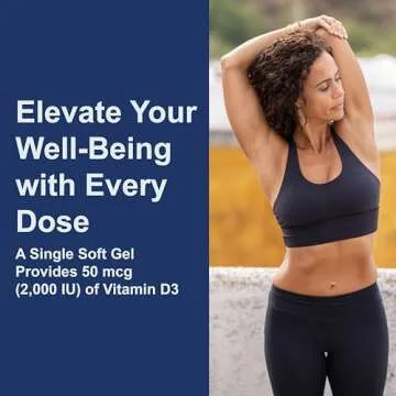 Carlson Vitamin D3 - 2000 IU for Bone & Immune Health
