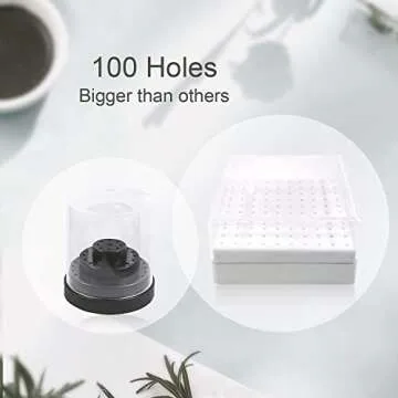 Nail Drill Bits Holder Large Capacity for Perfect Organization