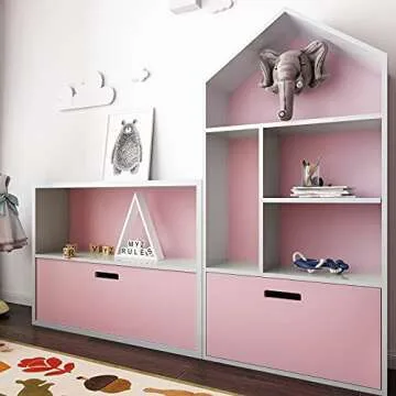 VEELIKE Pink Wallpaper Peel and Stick Self Adhesive Thicken Pink Contact Paper Waterproof Decorative Vinyl Film Roll for Walls Cabinet Dresser Shelf Drawer Liners Bedroom Children's Room 15.7''x354''