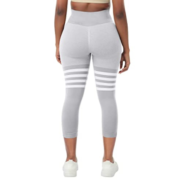A AGROSTE Women's Butt Lifting Capris for Activewear
