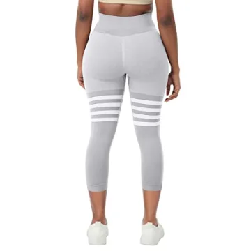 A AGROSTE Women's Butt Lifting Capris for Activewear