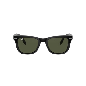 Ray-Ban Folding Wayfarer Square Sunglasses - Stylish & Portable