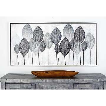 Deco 79 Teak Wood Handmade Living Room Decor Tray Live Edge Ottoman Tray, Serving Tray 27" x 6" x 3", Brown