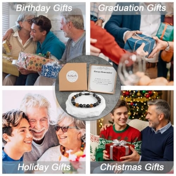 Trendy Protective Beaded Bracelet for Teen Boys Gifts