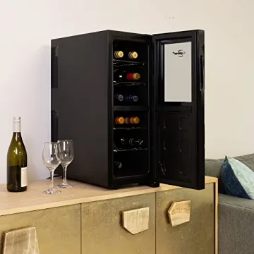Koolatron Urban Series 12 Bottle Dual Zone Wine Cooler