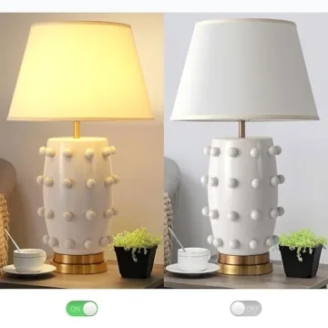 CKENSU Modern Ceramic Table Lamp - Elegant Lighting Solution