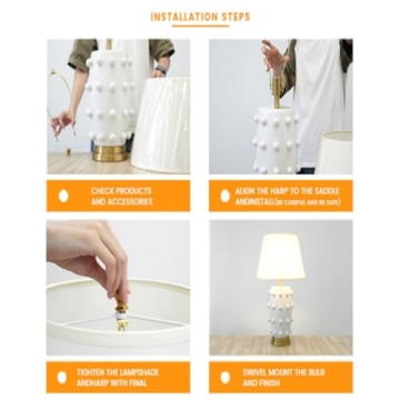 CKENSU Modern Ceramic Table Lamp - Elegant Lighting Solution