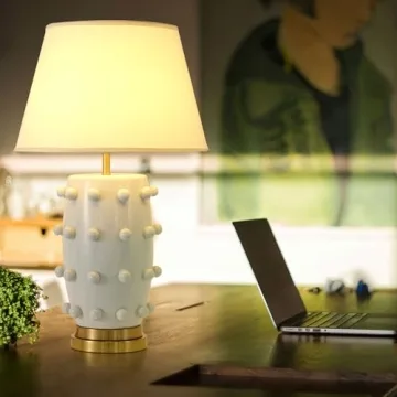 CKENSU Modern Ceramic Table Lamp - Elegant Lighting Solution