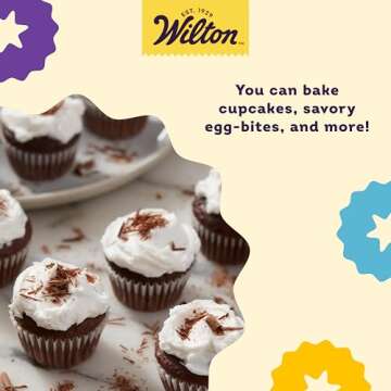Wilton Perfect Results Premium Non-Stick Pan 24-Cup Mini Muffin Tin, Steel, Silver