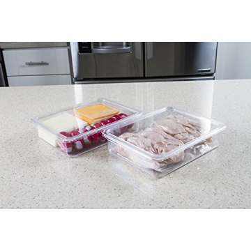 Kitchen Spaces Stackable Fridge Storage Containers 2 Pack