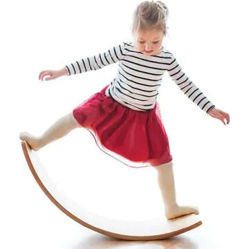 Gentle Monster Wooden Balance Board for Kids & Adults
