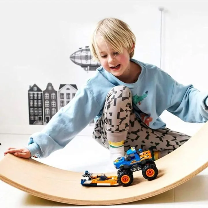 Gentle Monster Wooden Balance Board for Kids & Adults