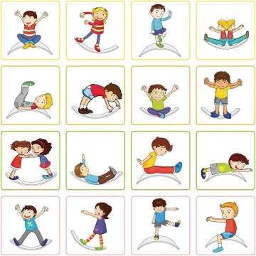 Gentle Monster Wooden Balance Board for Kids & Adults