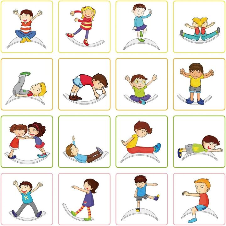 Gentle Monster Wooden Balance Board for Kids & Adults