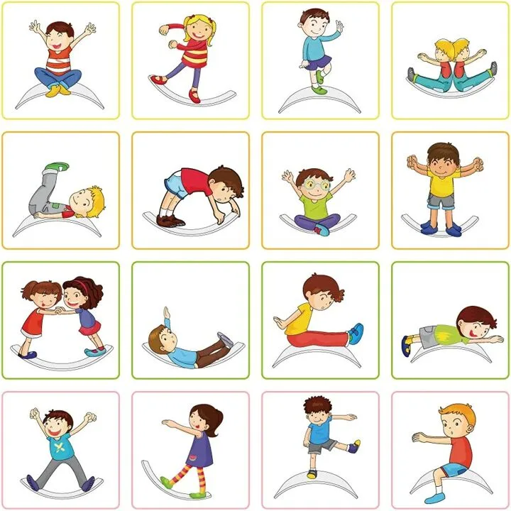 Gentle Monster Wooden Balance Board for Kids & Adults