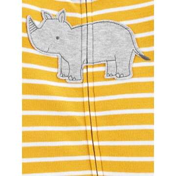 Simple Joys by Carter's Baby Boys' 2-Pack Cotton Sleep and Play Pajamas