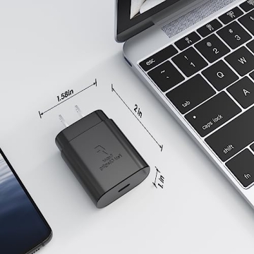 Fast Charging USB C Charger for Samsung and iPhone