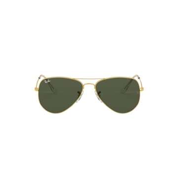 Ray-Ban RB3044 Aviator Sunglasses - Gold Frame