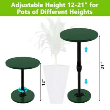 Adjustable Height Plant Risers for Large Pots