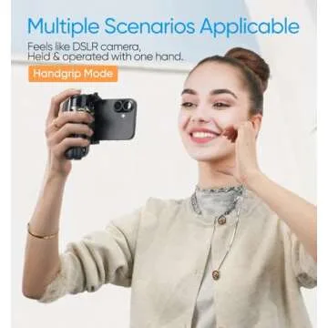 MAGIC JOHN Selfie Stick Tripod, Pocket Size Portable Phone Tripod, Retractable Tripod for iPhone with Wireless Detachable Remote Control & 2 Fill Light for Photograph, Live Streaming, Video Recording