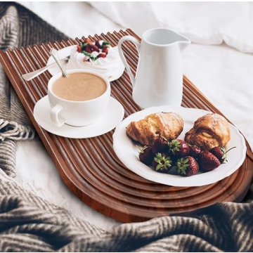 Stylish NELUMB Bamboo Cutting Board and Serving Tray