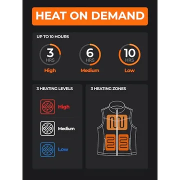 Women’s Heated Fleece Vest by ORORO - Lightweight & Cozy