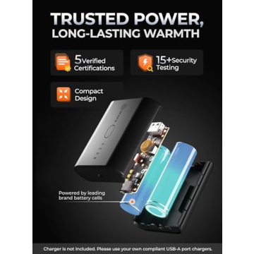 Women’s Heated Fleece Vest by ORORO - Lightweight & Cozy