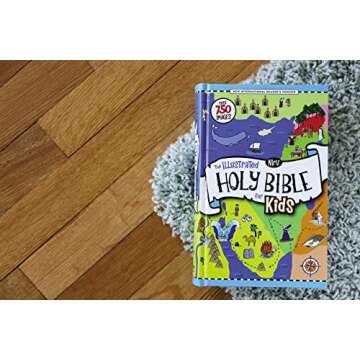 NIrV, The Illustrated Holy Bible for Kids, Hardcover, Full Color, Comfort Print: Over 750 Images