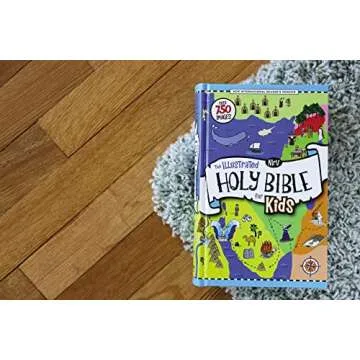 NIrV, The Illustrated Holy Bible for Kids, Hardcover, Full Color, Comfort Print: Over 750 Images