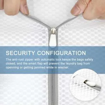 3Pcs Durable Honeycomb Mesh Laundry Bags for Delicates 1 Large 16 x 20 Inches, 1 Medium 12 x 16 Inches, 1 Small 9 x 12 Inches (Honeycomb Mesh)