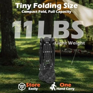 Versatile Collapsible Wagon Cart for Outdoor Adventures