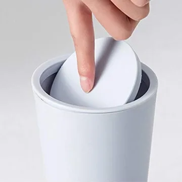 Sheebo Modern Mini Car Trash Can - Stylish & Compact Wastebasket