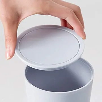 Sheebo Modern Mini Car Trash Can - Stylish & Compact Wastebasket