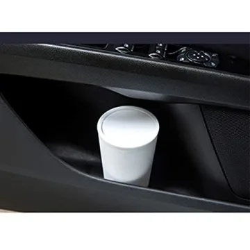Sheebo Modern Mini Car Trash Can - Stylish & Compact Wastebasket