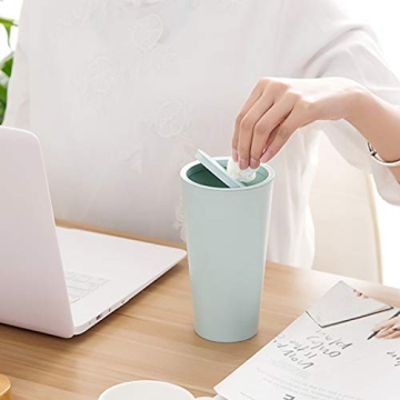 Sheebo Modern Mini Car Trash Can - Stylish & Compact Wastebasket