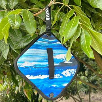 Hiking Gear - Pee Cloth for Women to Use Outdoor, Hiking Accessories Reusable Camper Toilet Paper Also for Car Travel, Soft Travel Pee Rag of Hygienic Female Urinal Solution (set of 3) Blue 3pc