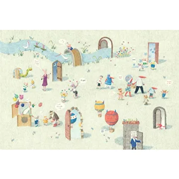 Door Wordless Children’s Picture Book Adventure Friendship