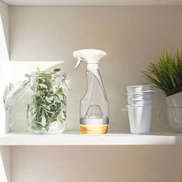 Clean Revolution Multi Surface Cleaner Kit Reusable Spray Bottle + 1 Refill Pod Dreamy Citrus Scent ...