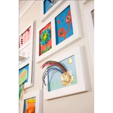 Articulate Gallery Frame for Showcasing Children's Art