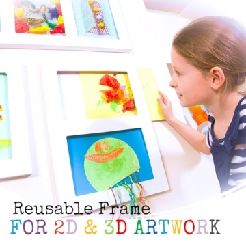 Articulate Gallery Frame for Showcasing Children's Art