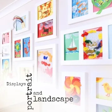 Articulate Gallery Frame for Showcasing Children's Art