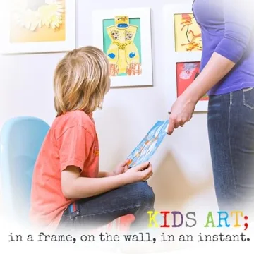 Articulate Gallery Frame for Showcasing Children's Art