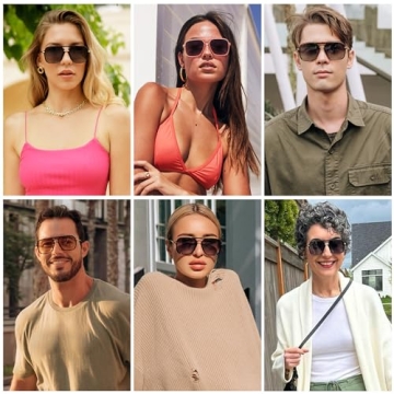 Trendy SOJOS Polarized Sunglasses for Men and Women
