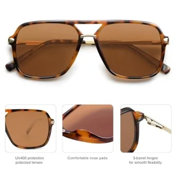 Trendy SOJOS Polarized Sunglasses for Men and Women