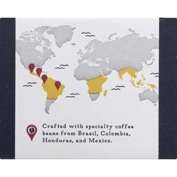 La Colombe Corsica Dark Roast Whole Bean Coffee - 12 Ounce, 1 Pack - Notes of Baker's Chocolate, Red Wine & Spices - Full-Bodied, Chocolatey, Roasty Coffee Beans