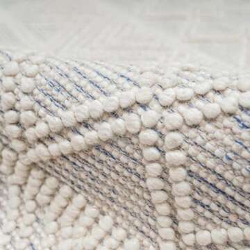 Hauteloom Ginter Hand Woven Wool Runner Rug for Hallways