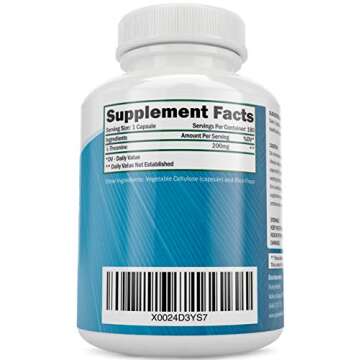 Purely Holistic Vegan L-Theanine 200mg - Double Strength