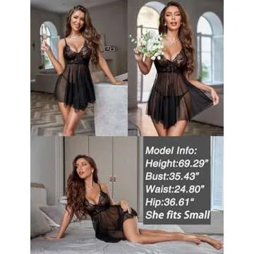 Elegant Avidlove Babydoll Set for Special Occasions